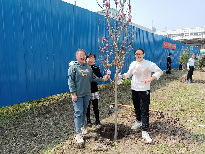 播种绿色 收获希望—宝时云仓开展2021植树节活动(图11)